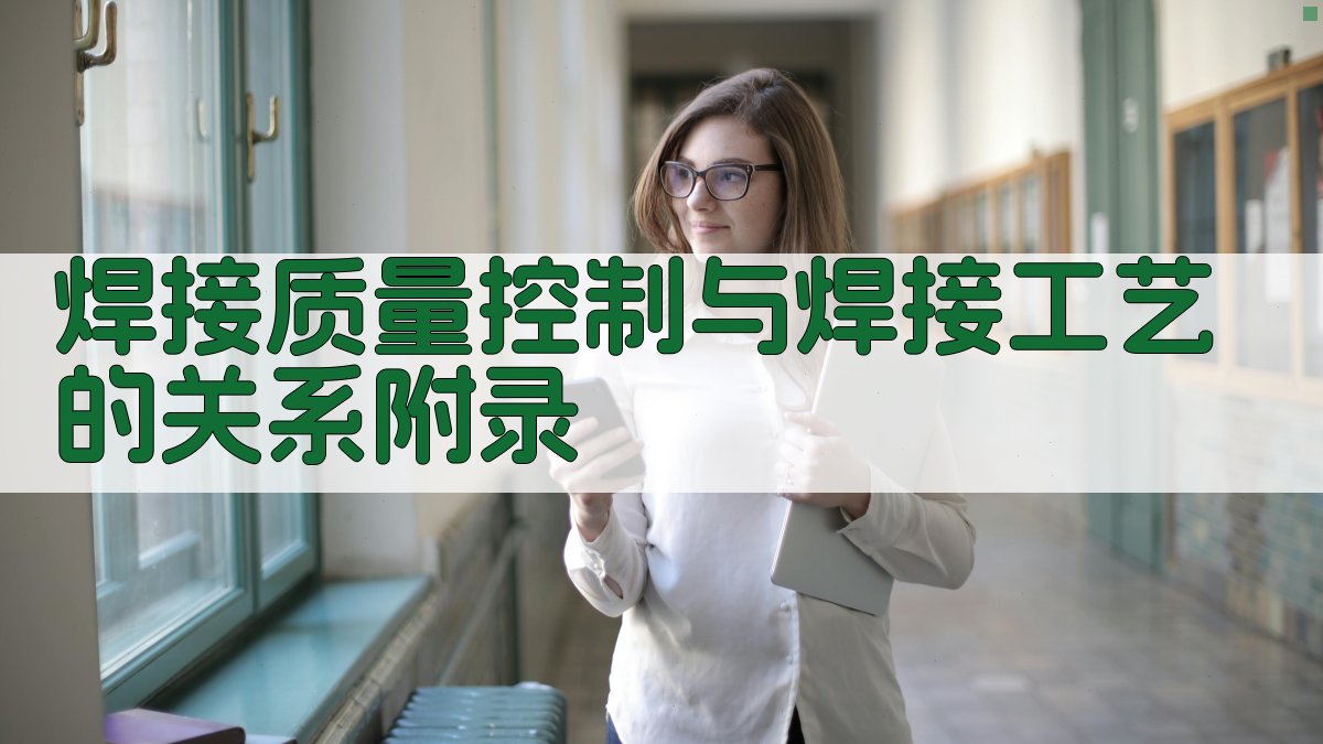 焊接质量控制与焊接工艺的关系 · 附录 图4