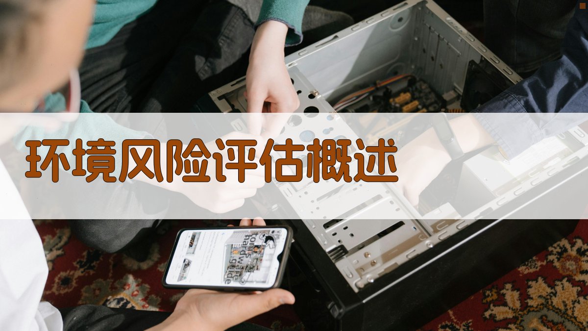环境风险评估概述 图1