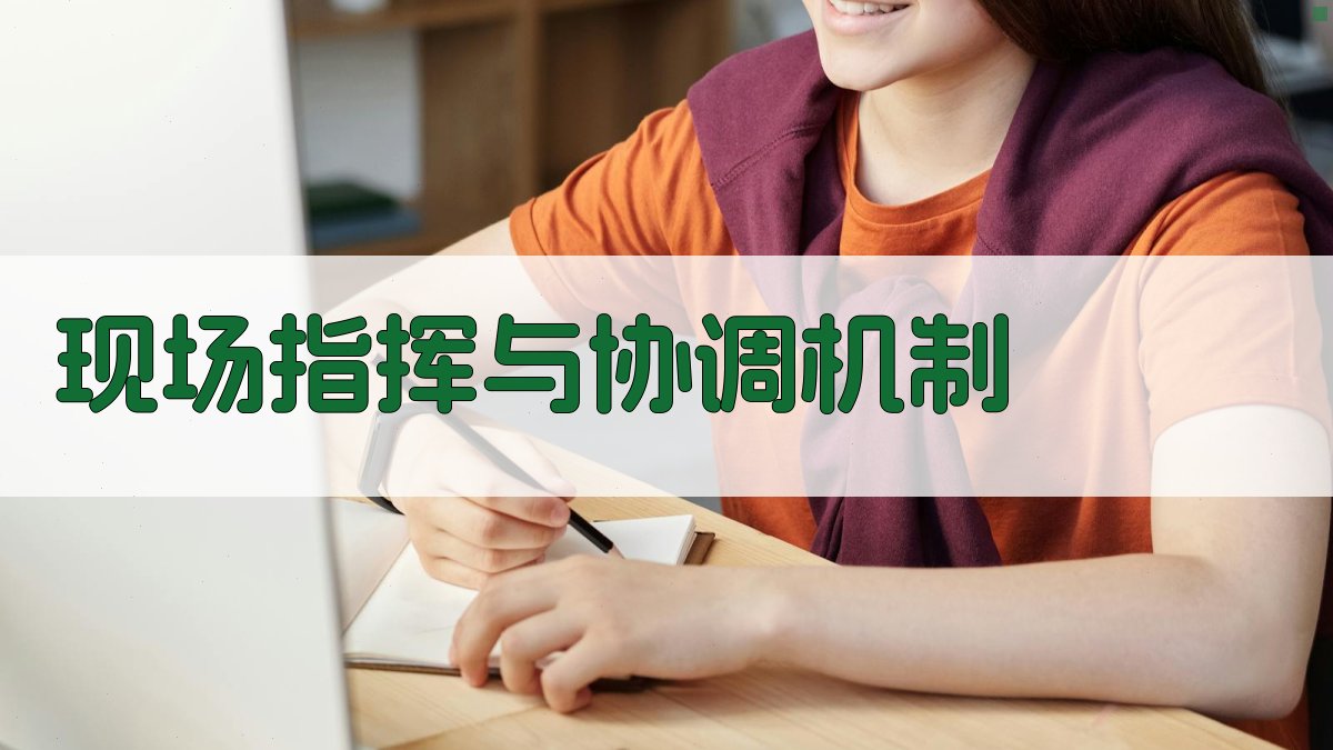 现场指挥与协调机制 图3