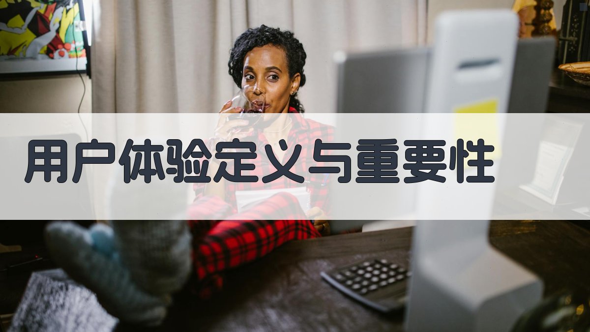 用户体验定义与重要性 图1