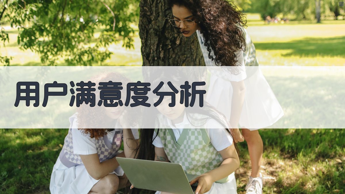 用户满意度分析 图2