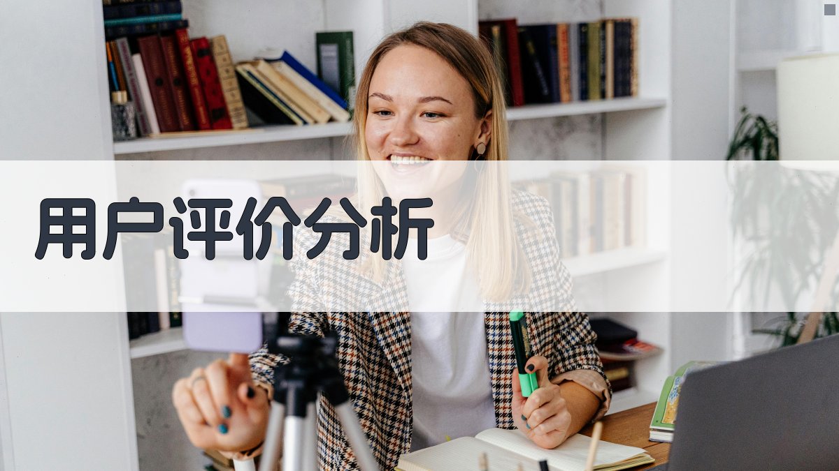用户评价分析 图1