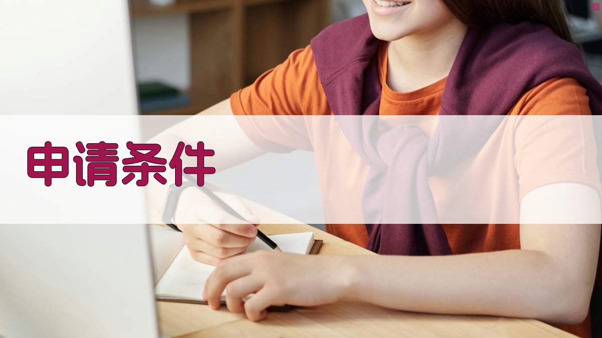 申请条件 图1