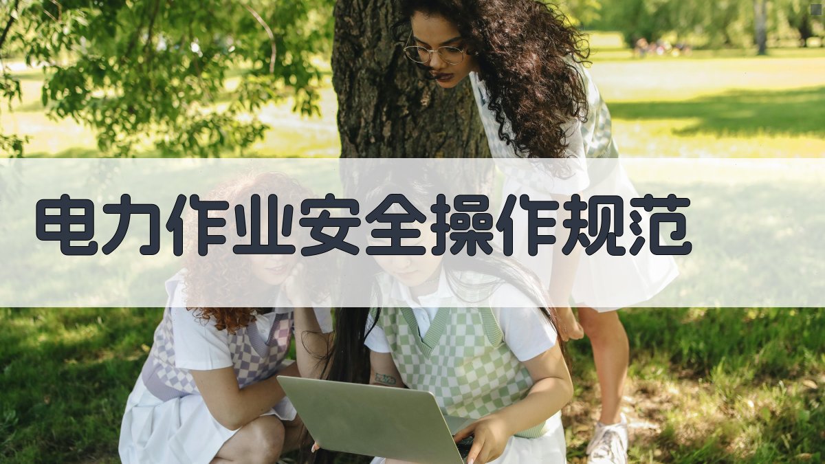 电力作业安全操作规范 图2