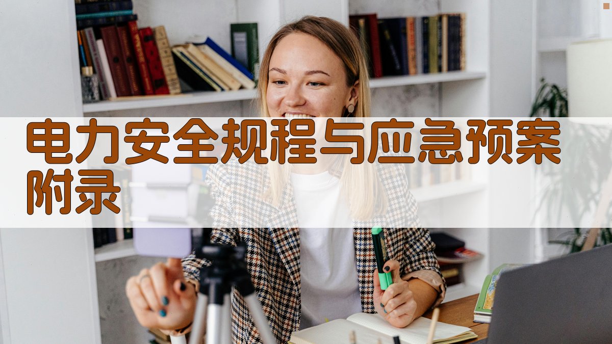 电力安全规程与应急预案 · 附录 图4