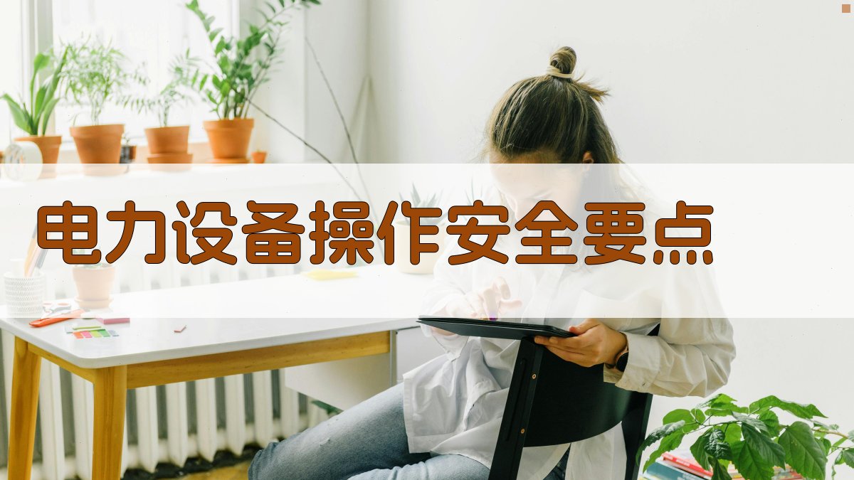 电力设备操作安全要点 图2