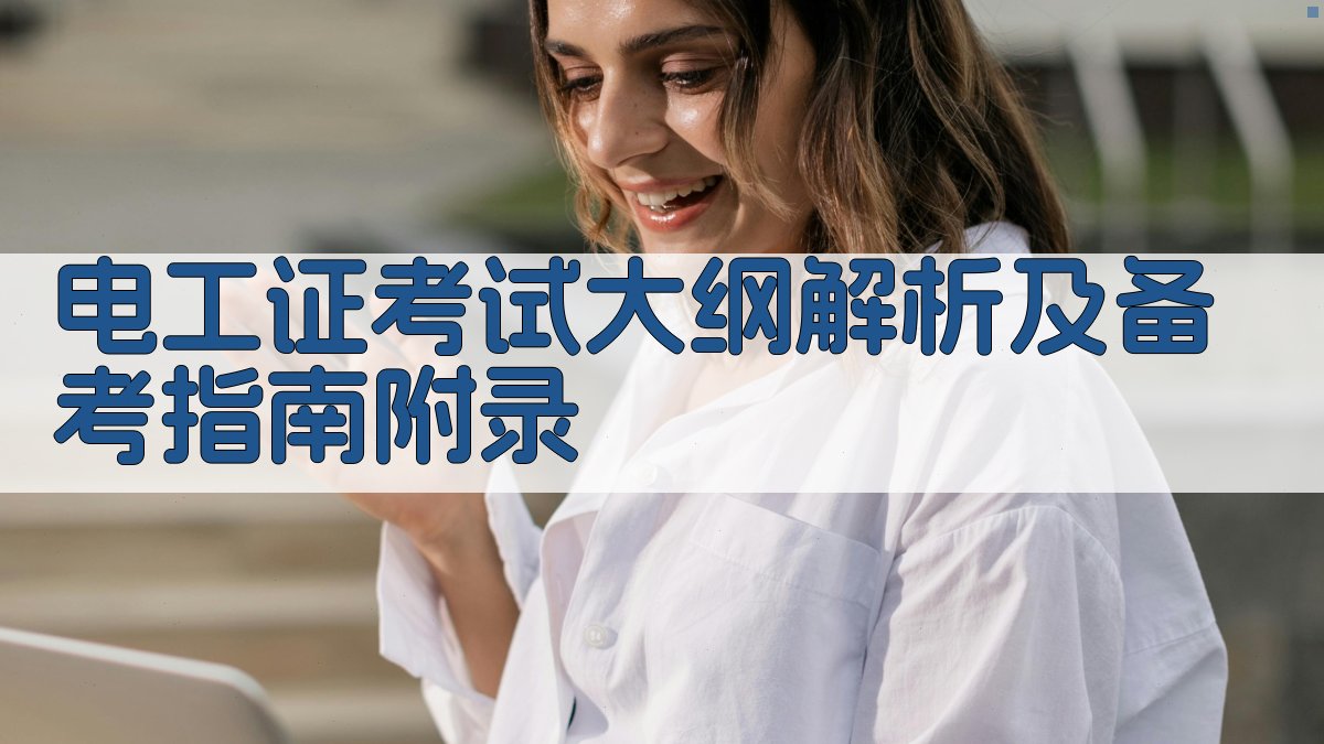 电工证考试大纲解析及备考指南 · 附录 图2