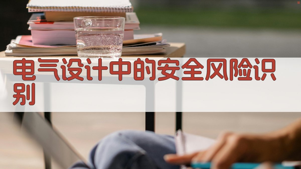 电气设计中的安全风险识别 图2