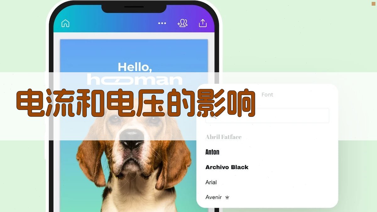 电流和电压的影响 图2