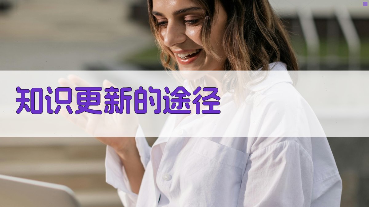 知识更新的途径 图1