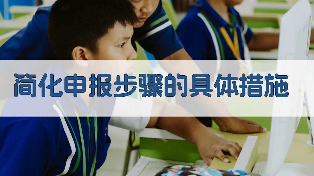 简化申报步骤的具体措施 图2