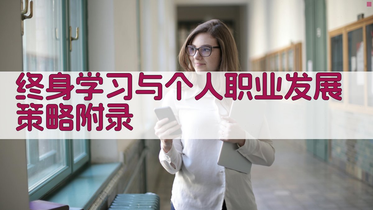 终身学习与个人职业发展策略 · 附录 图4