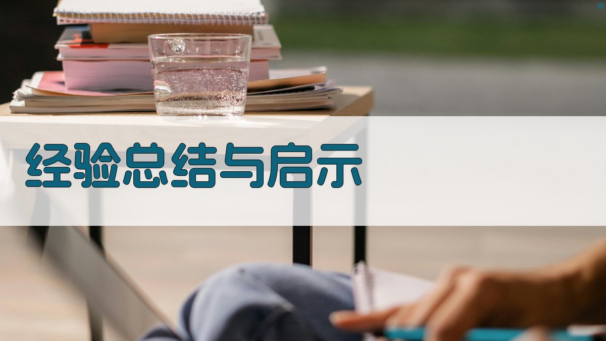 经验总结与启示 图4