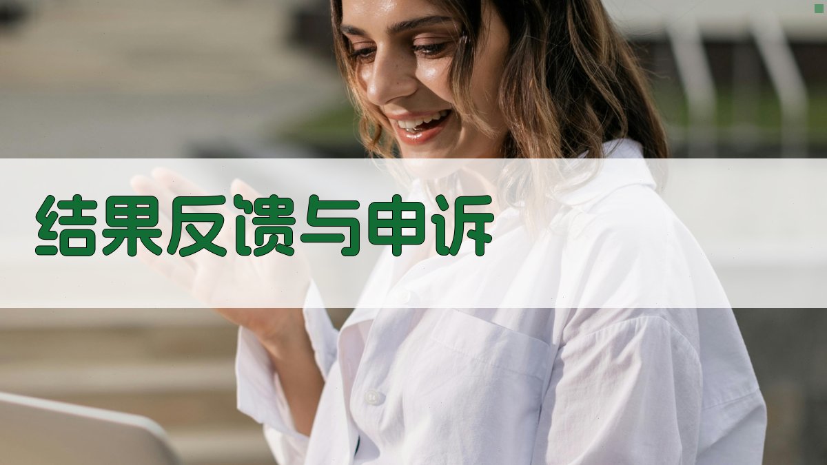 结果反馈与申诉 图4