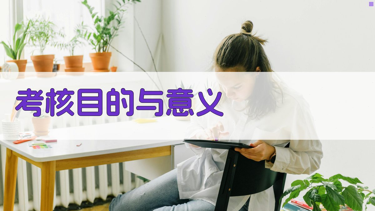 考核目的与意义 图1