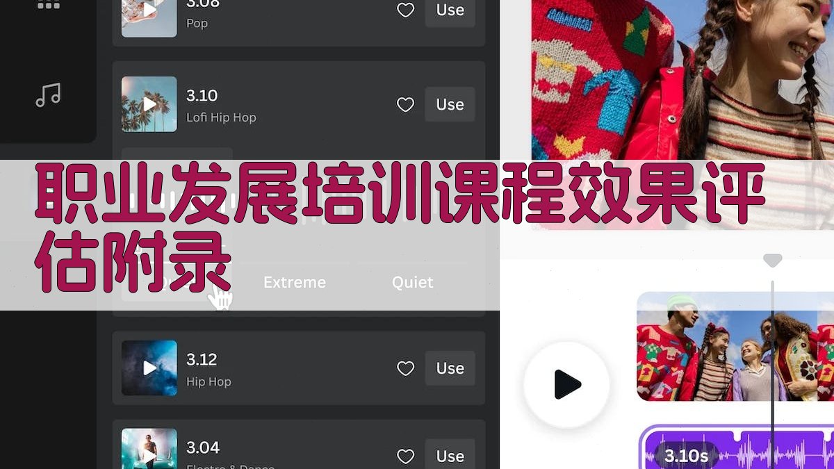 职业发展培训课程效果评估 · 附录 图5