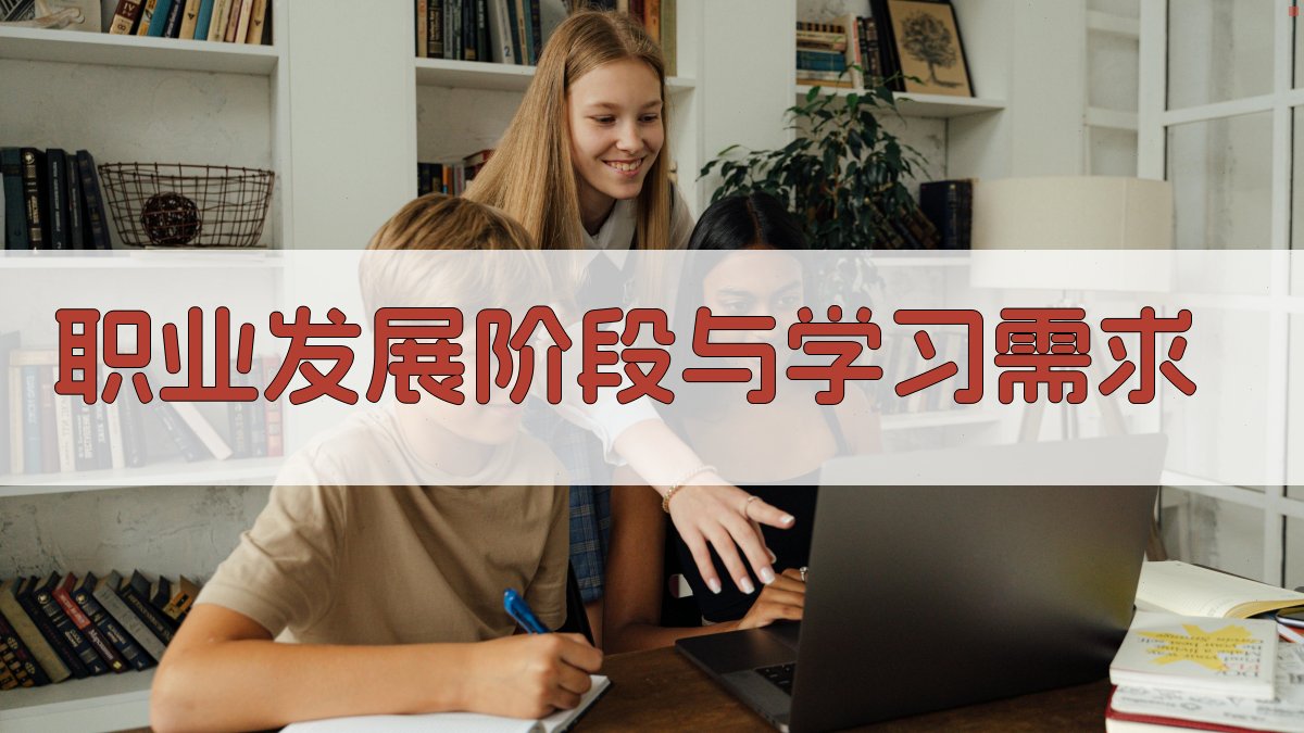 职业发展阶段与学习需求 图2