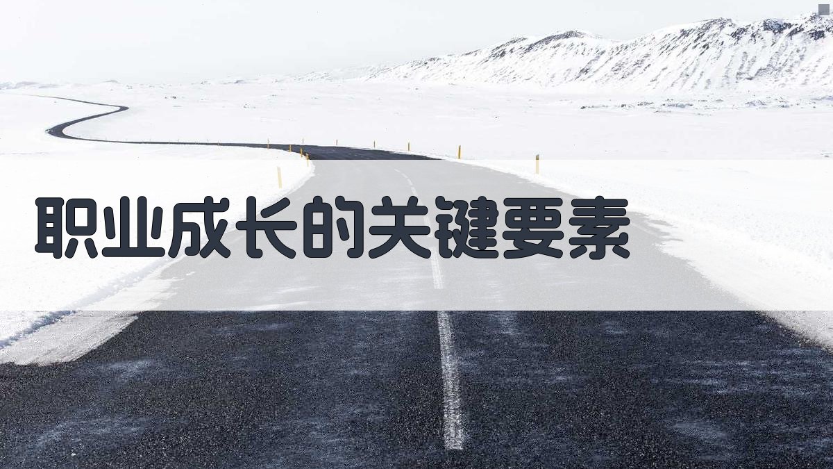 终身学习与职业成长路径规划