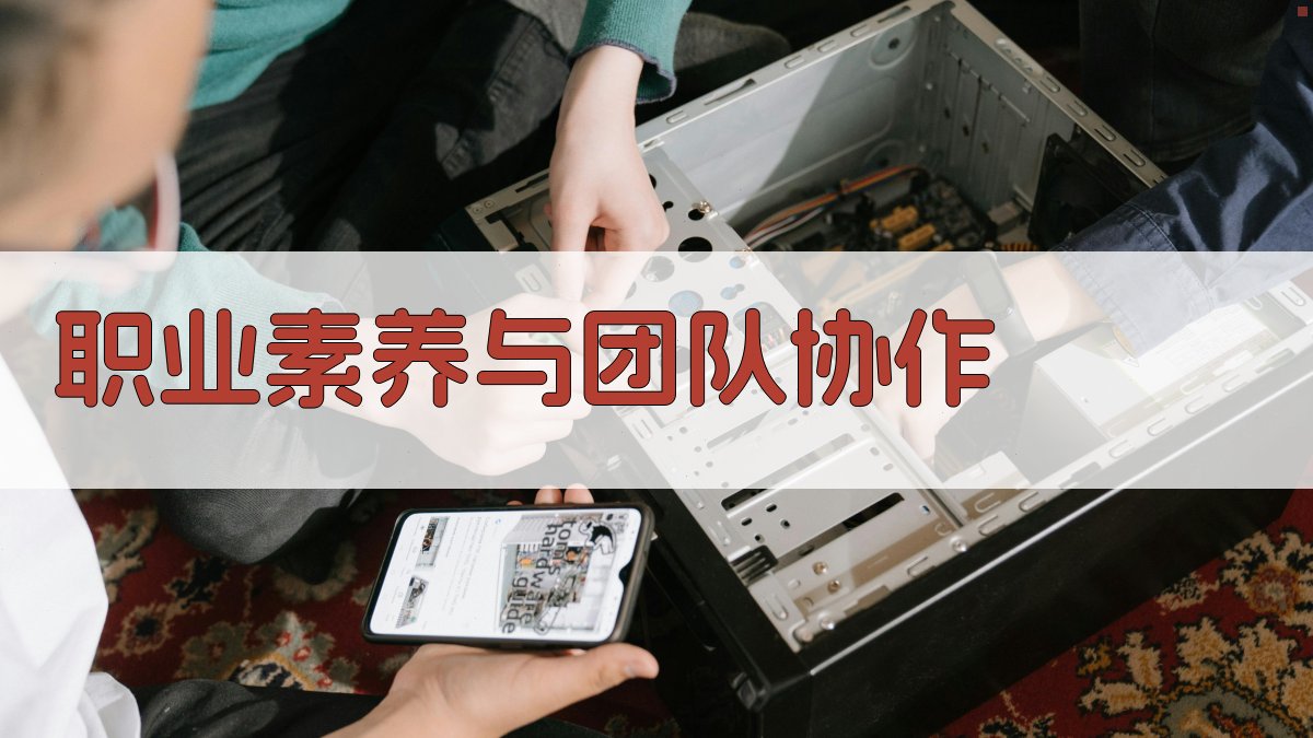 职业素养与团队协作 图3