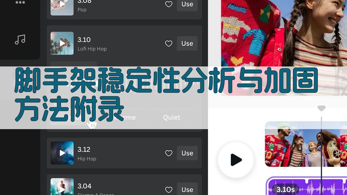 脚手架稳定性分析与加固方法 · 附录 图2