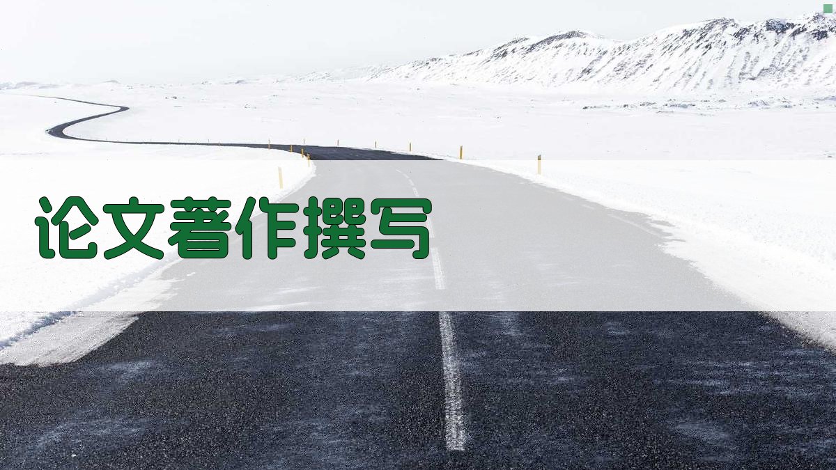 论文著作撰写 图2