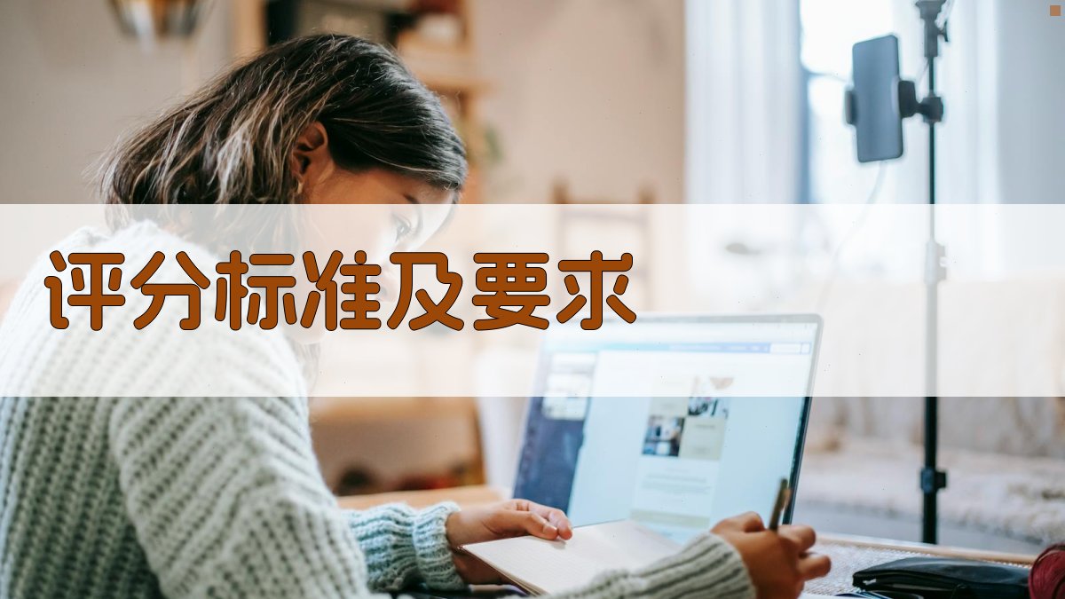 评分标准及要求 图2