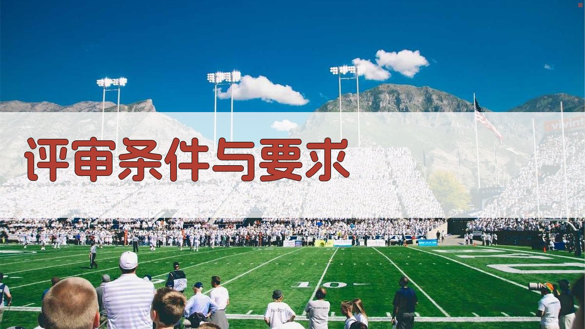 评审条件与要求 图2