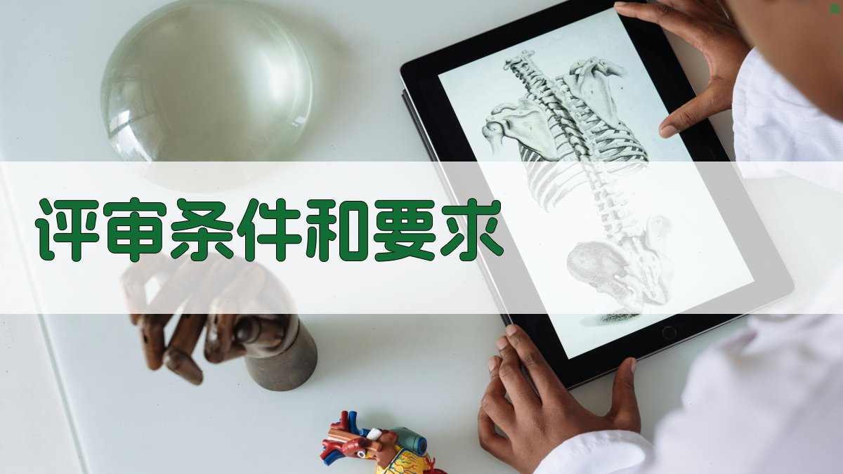 评审条件和要求 图1