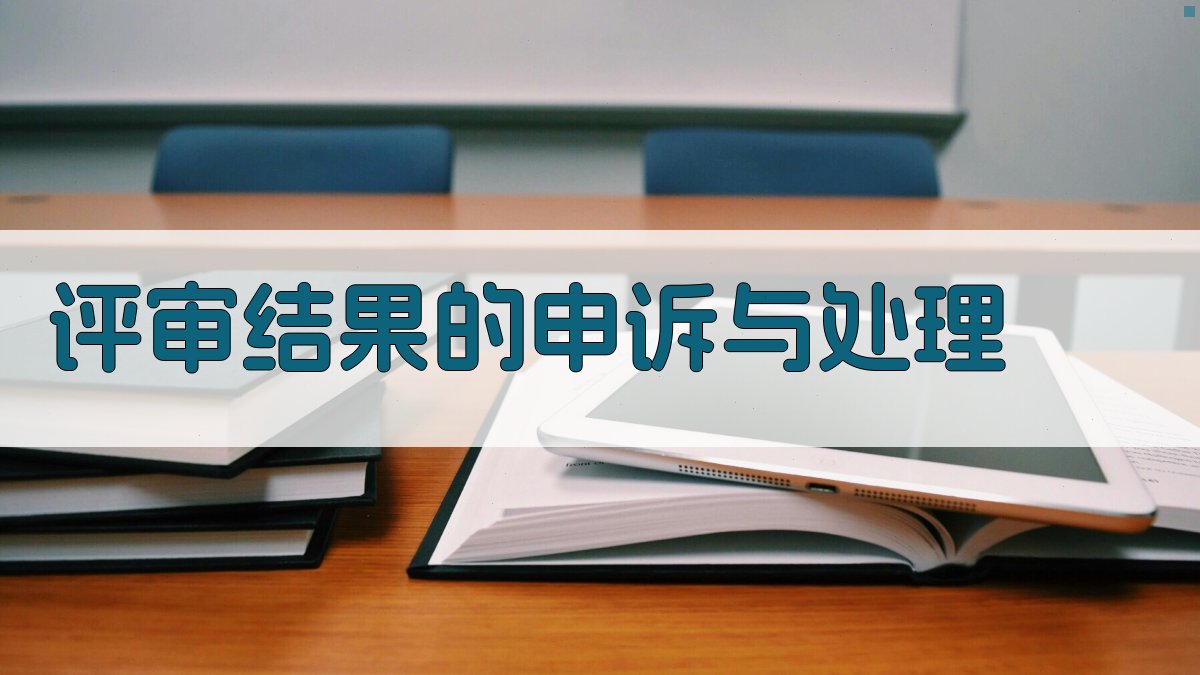 评审结果的申诉与处理 图3