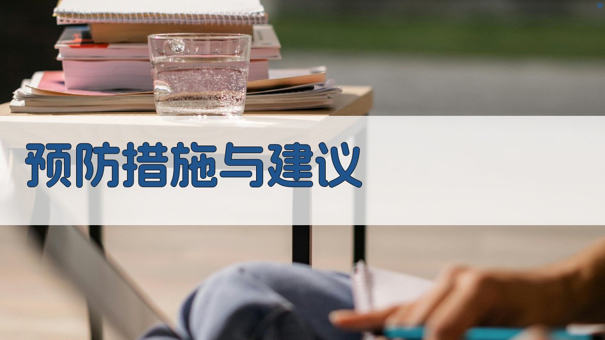 预防措施与建议 图4