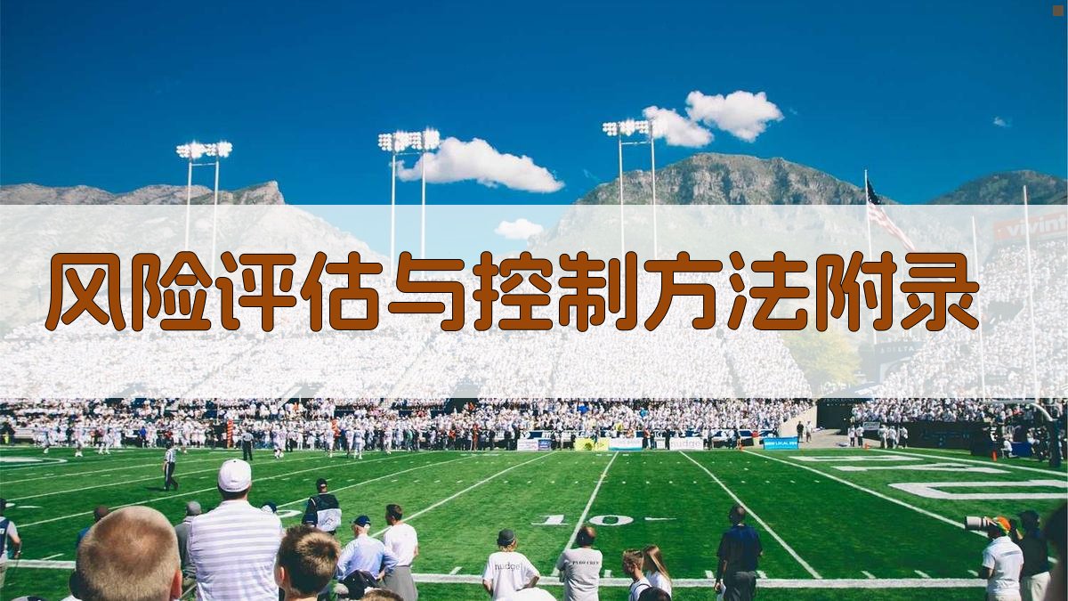 风险评估与控制方法 · 附录 图5