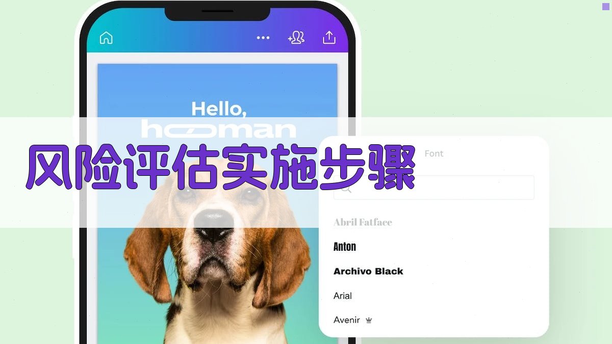 风险评估实施步骤 图2