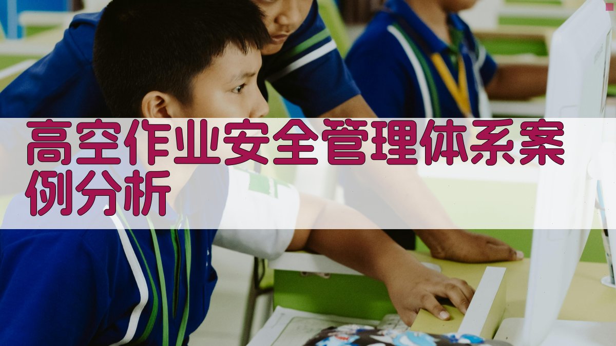 高空作业安全管理体系案例分析 图3