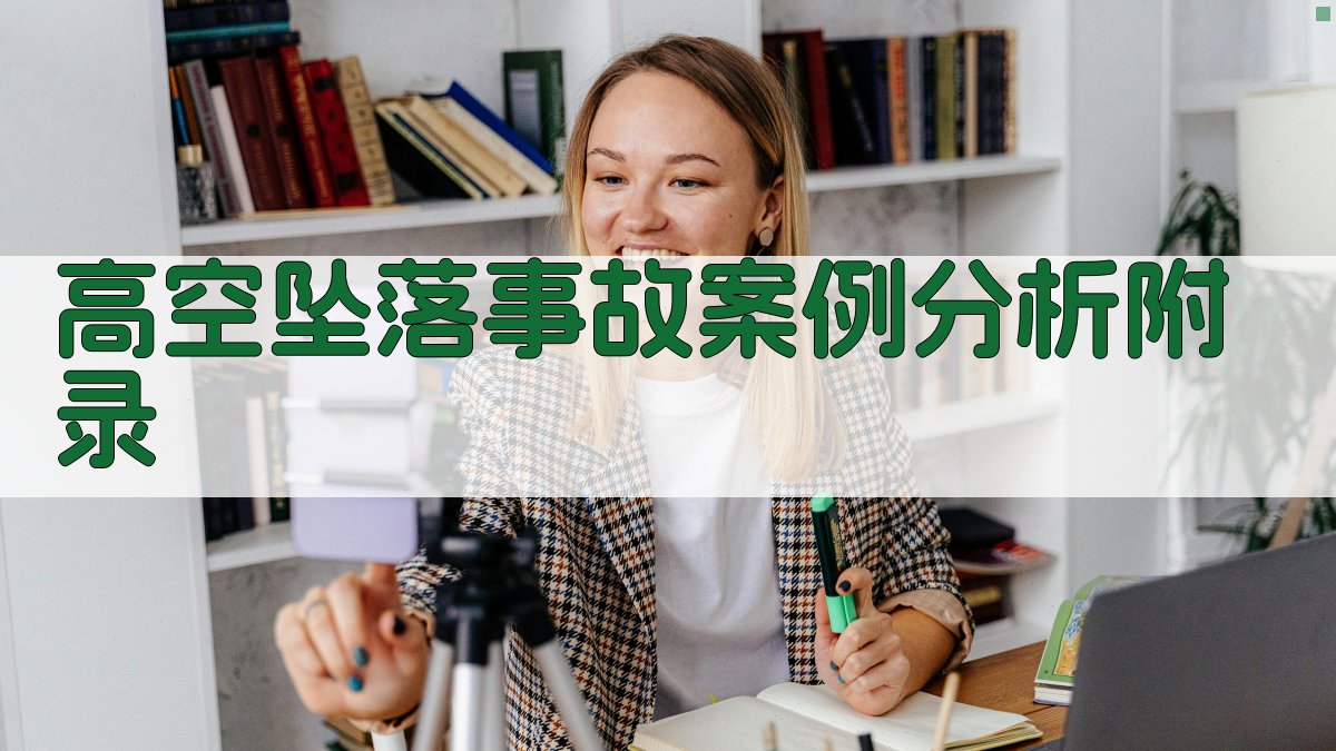 高空坠落事故案例分析 · 附录 图5