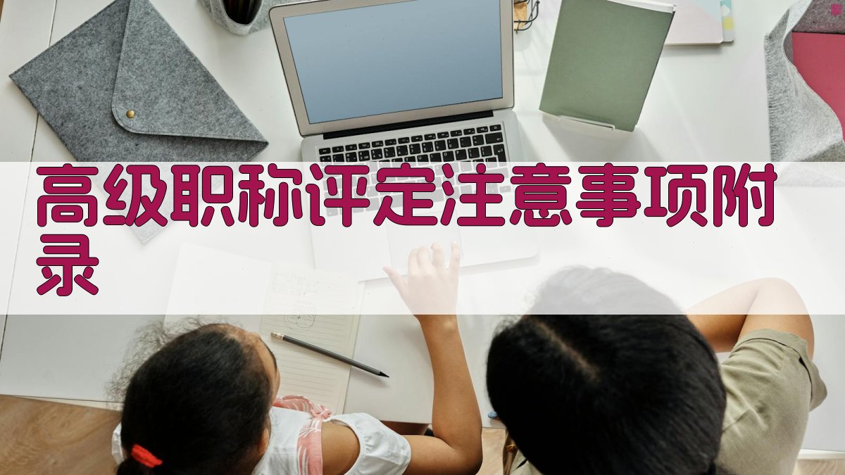 高级职称评定注意事项 · 附录 图3