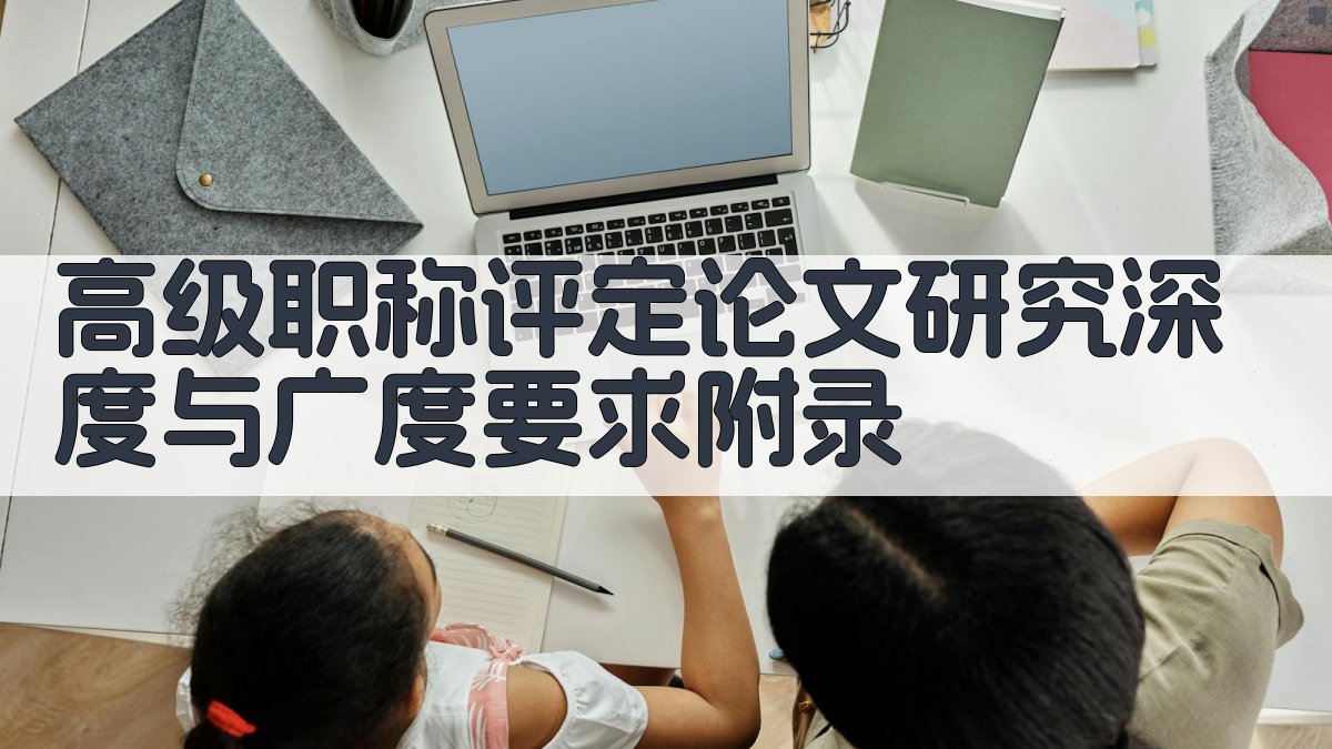 高级职称评定论文研究深度与广度要求 · 附录 图4